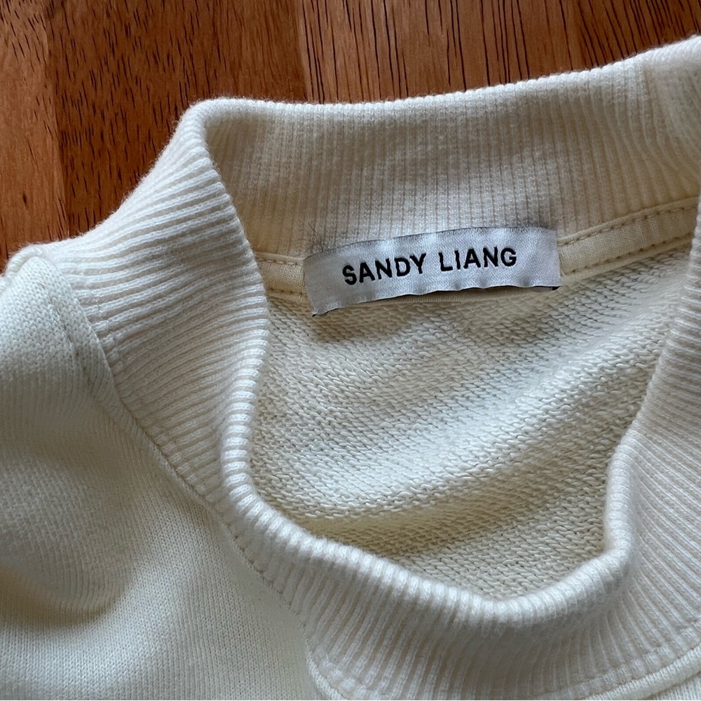 Sandy Liang Node Sweatshirt - Picture 2 of 8
